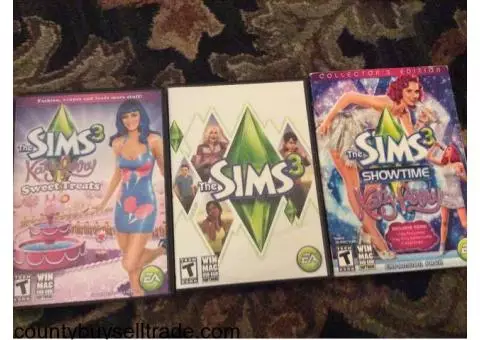 The Sims 3 plus expansion pack