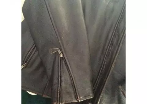 Fine leather jacket