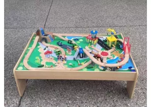 Train Table with Train Set and (Thomas)